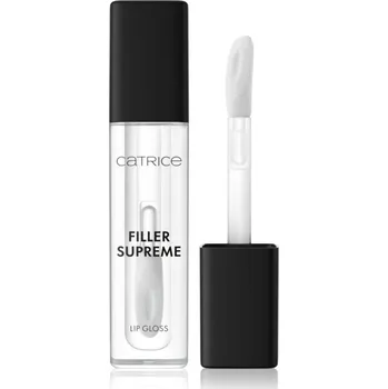 Lesk na rty Catrice Filler Supreme Lip Gloss lesk na rty pro větší objem odstín 010 High Gloss, Low Drama 3.2 ml