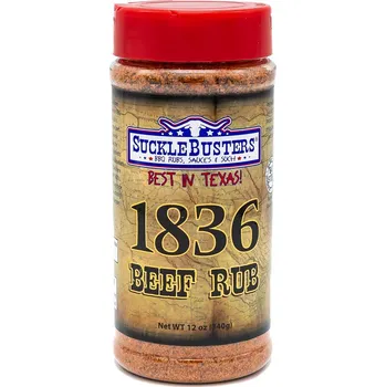 Koření BBQ koření 1836 Beef Rub 340g Suckle Busters