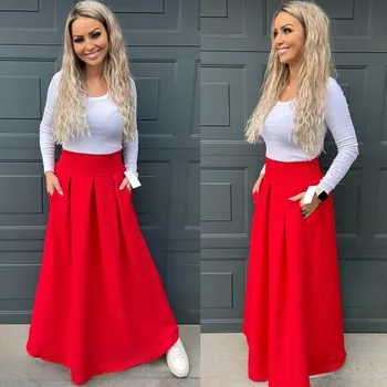 Dámská sukně ALOW Červená Univerzální