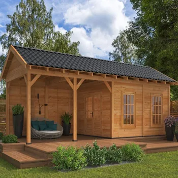 Přístřešek na auto Tuindeco Hamar 11 L 903 x 395 cm