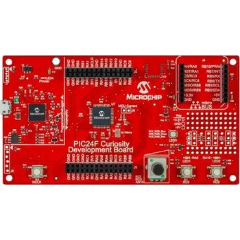 Vývojová deska Vývojová deska, PIC24FJ128GA204, PIC24, MCU, PIC24, Curiosity PIC24F, Vývojová deska