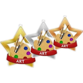 Poháry Bauer Akrylátová medaile MDASTARM62 | Dětské