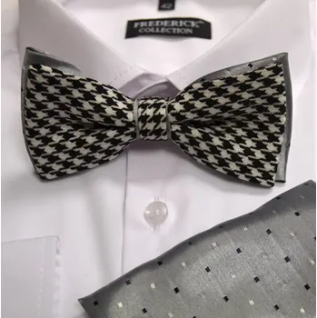 Motýlek Pánský motýlek s kapesníkem M5 - vzor 394