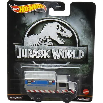 Dětské zboží Mercedes-Benz Unimog U 1300L z filmu Jurský svět 1:64 - Hot Wheels Mercedes Unimog U 1300L Jurassic World - model auta 1/64