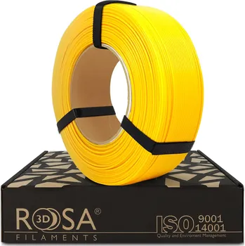 Filament ROSA Filament 3D ReFill PLA Starter Yellow 1,75mm 1 kg