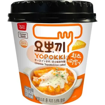 YOPOKKI Inst. rýž. koláčky s sýrem 120g