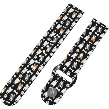 Chytré hodinky Strapido BULLTERIÉŘI řemínek 22 mm