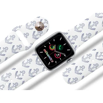 Ostatní příslušenství k chytrým hodinkám Mi-band.cz Apple watch řemínek Kotvičky Barva: Bílá, Rozměr: 42/44/45/46/49mm MIBANDCZX02861