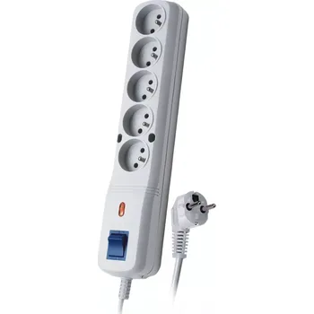 Přepěťová ochrana Přepěťová ochrana LF-530WA, 5 m, šedá