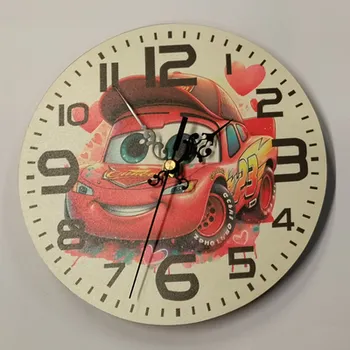 Hodiny Dětské hodiny 20 cm - Auto