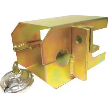 Přívěs HP Autozubehör domečkový zámek proti krádeži přívěsu