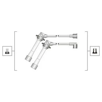 Autoelektrika Sada kabelů pro zapalování MAGNETI MARELLI MSQ0083