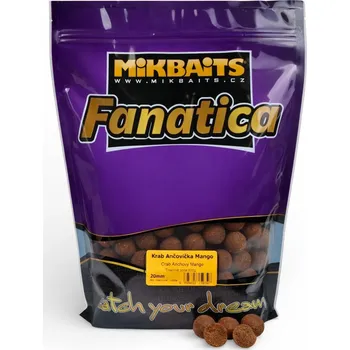 Boilies Mivardi Boilies Fanatica Krab Ančovička Mango 900g Průměr nástrahy: 20mm