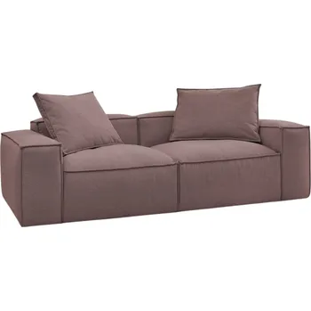 Pohovka Bobochic Paris Růžová trojmístná pohovka Boheme 260 cm