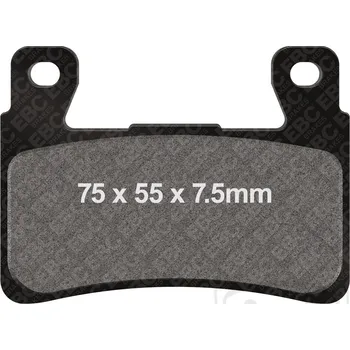 Brzdová destička EBC brzdové destičky Sinter GPFAX EBC HARLEY DAVIDSON FLDE 1745 SOFTAIL DELUXE ABS 18-20, DAVIDSON FLFB 1745 SOFTAIL FAT BOY ABS 18-20, DAVIDSON FLFBS 1868 SOFTAIL FAT BOY ABS 18-23, DAVIDSON FLFBS 1868 ANV SOFTAIL FAT BOY ANNIVERSARY ABS 18, DAVIDSON FLF