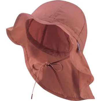 Klobouk Dětský UV klobouk flapper plátno UV50+ barva starorůžová 739 STERNTALER Velikost: 49cm