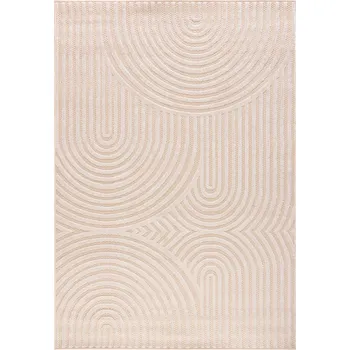 Koberec Moderní koberec Modysa - vzor 1 - krémový Rozměr koberce: 80x150 cm