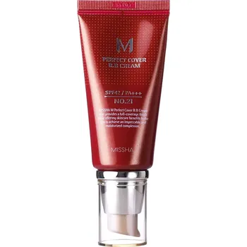 MISSHA M Perfect Cover BB Cream EX - Hydratační BB krém s UV ochranou 50 ml No.22 / Cool Sand