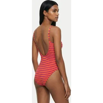 Dámské plavky Polo Ralph Lauren Jednodílné plavky 21605414 Oranžová XS