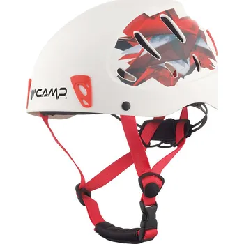 CAMP Armour horolezecká přilba Barva: White-Red, Velikost: 50-57 cm