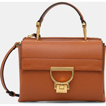 Kabelka Kožená kabelka Coccinelle ARLETTIS MD5.55.B7.01 oranžová 22X, vel. ONE SIZE