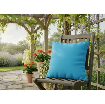 Polštář Dekorační venkovní polštář s výplní CARACAS color 39 modrá 40x40, 50x50 cm Mybesthome Rozměr: 40x40 cm Polštář je již včetně vyjímatelné výplně.