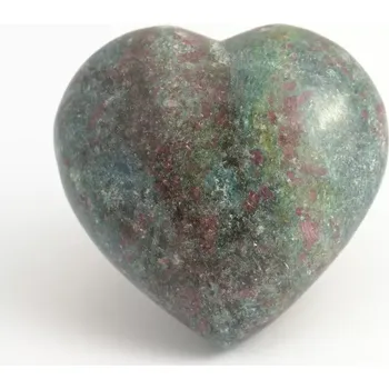 Rubín v kyanitu srdce 50mm - láska v harmonii - A