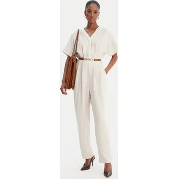 Dámský overall Fracomina Overal FR25SO2004W47601 Béžová Regular Fit XL