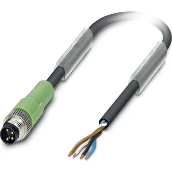Phoenix Contact SAC-4P-M 8MS/1,5-PUR upravený zástrčkový konektor pro senzory - aktory, 1681787, piny: 4, 1.50 m, 1 ks