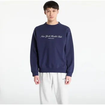 Pánská mikina Mikina Sporty & Rich NY Health Club Crewneck UNISEX Dark Navy XL