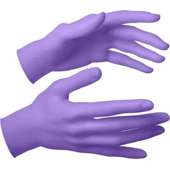 Vyšetřovací rukavice Akzenta Style Nitrile Purple Rain S vyšetřovací rukavice 100 ks