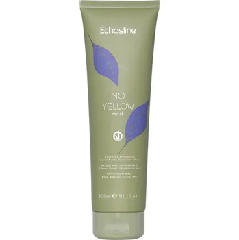 Kosmetika Echosline No Yellow Mask - Neutralizující maska pro platinově blond a šedivé vlasy 300 ml