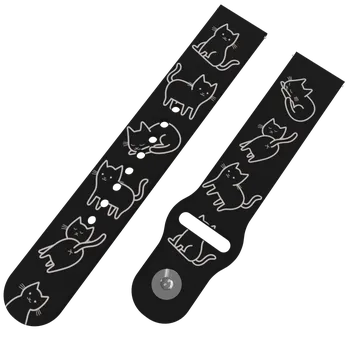 Chytré hodinky Strapido KOČIČÍ FARMA řemínek 22 mm