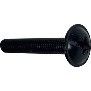 Šroub D.I.P. Šroub s rámovou hlavou M5 x 10 mm černý 15 ks