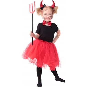 Karnevalový kostým Dětský kostým TUTU set čertice
