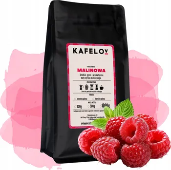 Káva Kafelov Káva s příchutí MALINA 250g celozrnná