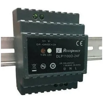 spínaný zdroj Dehner Elektronik DLP 1100D-24F síťový zdroj na DIN lištu 4.2 A 100 W Počet výstupů:1 x Obsah 1 ks
