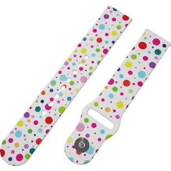 Chytré hodinky Strapido PUNTÍKY řemínek 22 mm