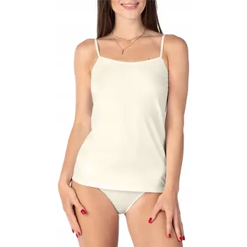 Dámské tričko Bellivalini Dámské tílko, bavlněné bavlna BLV50-220 Ecru XS