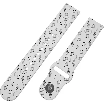 Chytré hodinky Strapido HUDEBNÍ NOTY řemínek 20 mm