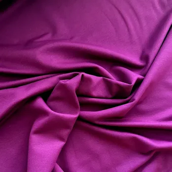 Teplákovina, Purpurová Premium (E) 0,30m/ks (Premium teplákoviny za luxusní cenu)