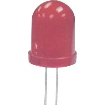 Polovodič Kingbright L-813SRD-B LED s vývody červená kulatý 10 mm 200 mcd 60 ° 20 mA 1.85 V