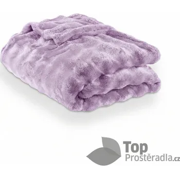 deka Mikroplyšová deka WAVE Collection 230x200 Levandulová