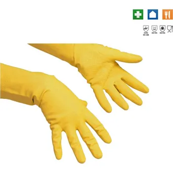 Pracovní rukavice Vileda rukavice Multipurpose - latex žluté