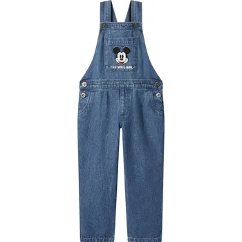 Dívčí šaty Dívčí šaty s laclem / dětské kalhoty s laclem (Mickey Mouse, 122/128)