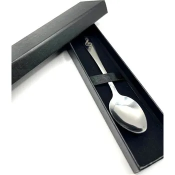 Lžička v dárkové krabičce - houslový klíč