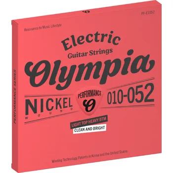 Strunný nástroj Olympia PF-E1052 Struny pre elektrickú gitaru