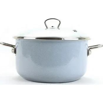 Hrnec BELIS Smaltovaný hrnec Belis/Sfinx Premium šedý, 20 cm, 3,5 l