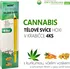 Tělové svíce HOXI s CANNABISEM 4ks