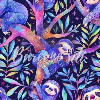 Úplet, Fialoví lenochodi (E) (Top kvalitní úplet Bella digitisk)